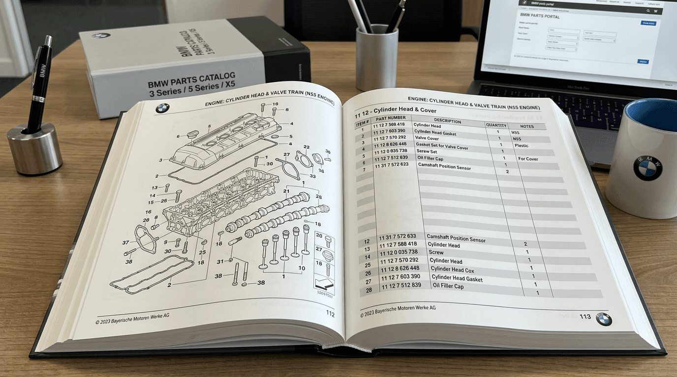 BMW Yedek Parça Kodları Nasıl Okunur? Parça Numarası Rehberi